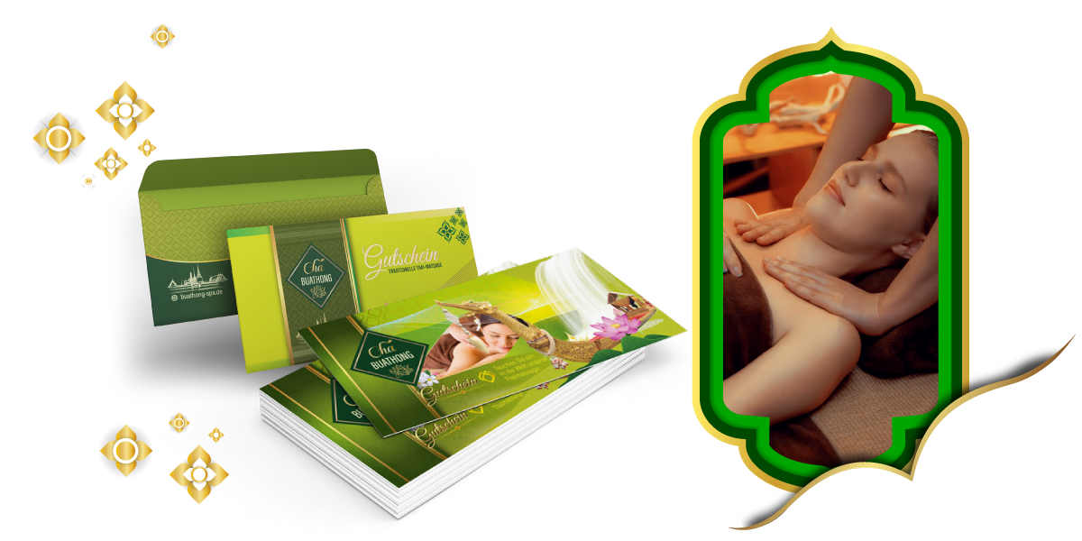 Bua Thong Massage-Gutschein ein besondere Geschenke für jeden Anlass
